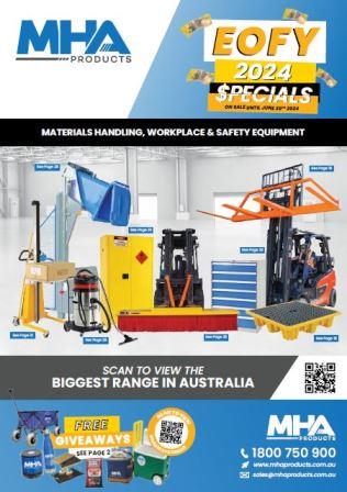 EOFY 2024 MHA Products Materials Handling and Workplace