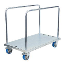 Panel Cart With Adjustable Load Bars (Polyurethane Castors)
